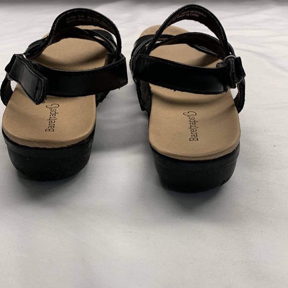 Bare Traps Jadra Sandals Criss Cross Detail Size 6M Colour Black - Picture 8 of 13